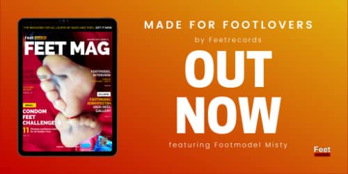 Feetrecords promotion footfetish Magazine