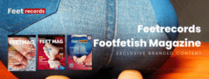 Feetrecords footfetish Magazines Logo