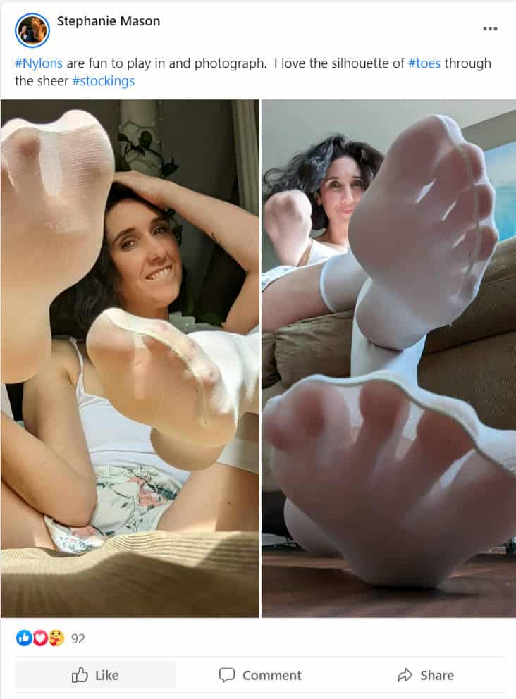 Stephanie Mason Pantyhose Feet