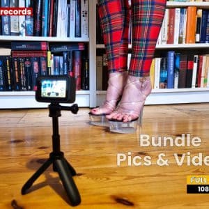 Tasty Soles on Heels Video and Picture Bundle