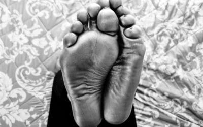 Black and white Foot fetish Pictures