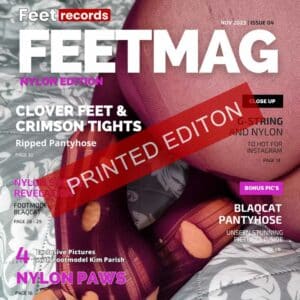 Nylon Magazine Feetrecords #4 - Cover Print