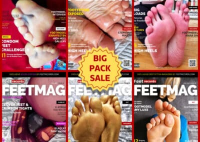 Big Pack Foot Fetish Magazine