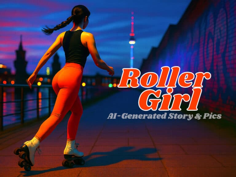 I Meet Rollergirl – AI Story+Pics