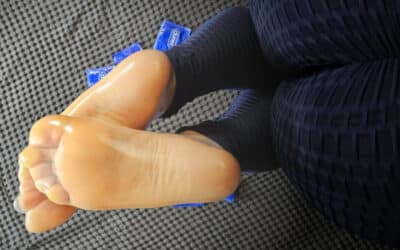 Condom Feet Challenge 2026