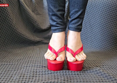Amy Luxe FlipFlop HighHeels